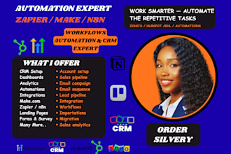 setup, fix errors zapier integration, automaton, n8n make com zapier expert make