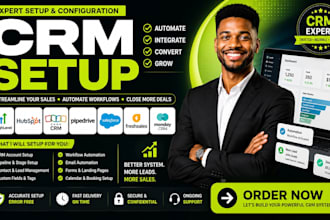 setup gohighlevel hubspot zoho CRM pipedrive salesforce freshsales monday CRM