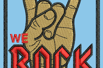 do fast embroidery digitizing for caps and apparel