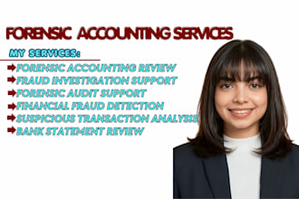 do forensic accounting, fraud investigation, and forensic audit as a US CPA