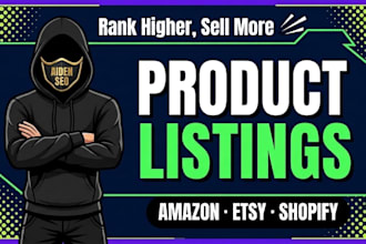 write SEO e commerce product descriptions