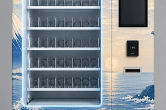 design a custom vinyl wrap for your vending machine or kiosk