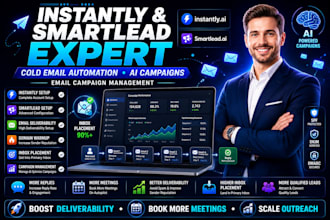 setup instantly automation instantly ai smartlead ai email campaign management