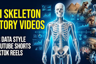 create viral ai skeleton storytelling shorts like dr data