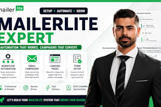 do mailerlite workflow automation, campaign, mailerlite landing page, form setup