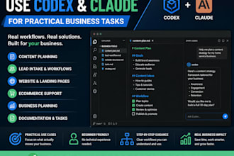 show you how to use codex or claude for tasks