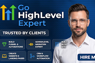 set up gohighlevel sales funnel ghl website design emails SMS automation