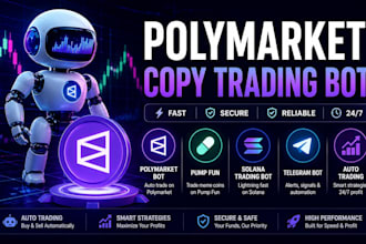 polymarket bot pump fun solana trading bot telegram bot auto trading