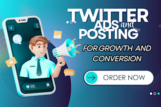 setup professional twitter ads and post for your saas business