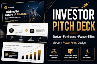 create investor pitch deck startup fundraising presentation ppt slide  founders