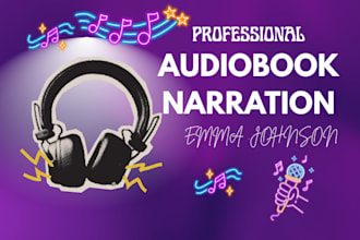 be your audiobook narrator and female voice over