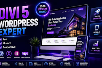 build divi website design divi 5 divi builder divi expert wordpress divi theme