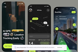 develop gps location tracking app for android and IOS perfectly