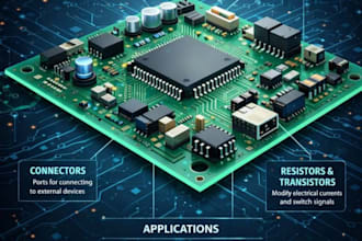 pcb design, electronics, circuit design, schematic and pcb