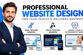 dna testing website drug testing website dental clinic orthodontist website