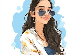 make a face into vector cartoon portrait