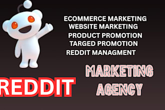 do reddit seo post for saas ai business website ecommerce product link promotion