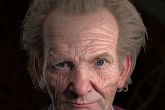 create 3d realistic character in metahuman, 3d character design, realistic model