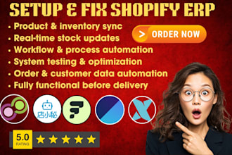 setup shopify erp via mrpeasy plentyone odoo fulfil xorosoft pickware dianxiaomi