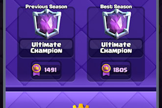 coach you on clash royale to get into ultimate champion