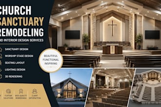 provide church sanctuary remodeling and interior design