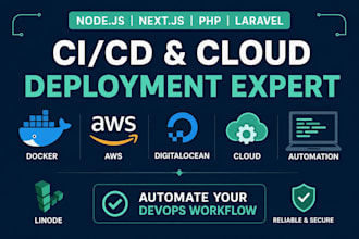 deploy web apps using docker nginx cicd pipeline on vps aws
