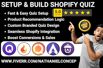 setup shopify quiz octane quizell recomma quiz kit prehook quizify revenuehunt