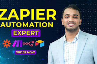 design automated business workflows using zapier and make