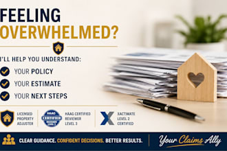review and help manage your property insurance claim