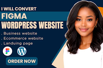 convert figma to worpress psd to a wordpress website