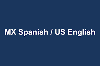 localize english and spanish content naturaly