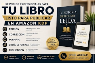 edita, corrige, diseña la portada y da formato a tu libro autopublica tu libro