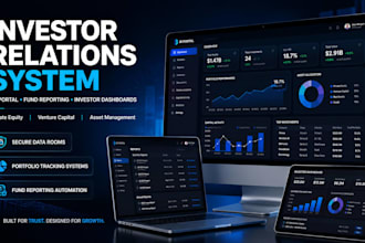 design lp investor portal nd financial dashboard for private equity and vc firms