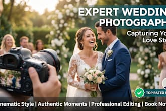 be the best photography expert for weddings