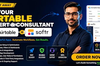 be your airtable expert and consultant softr