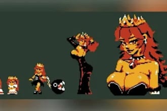 create nsfw pixel art animation 2d sprite sheet nsfw art 128 bit nsfw pixel