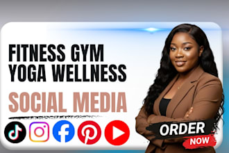 be your social media manager for gym, fitness brand, sport and personal trainer