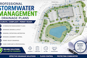 design professional stormwater management and drainage plans