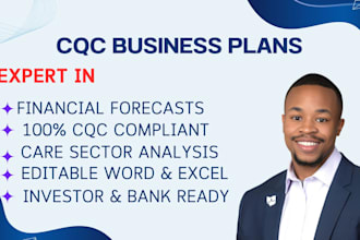 do cqc compliant business plan and financial viability