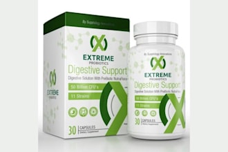 design amazon fba supplement label with supplement facts panel