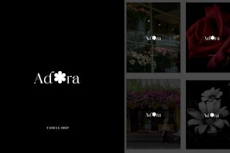 make luxury brand logo  for boutique, fashion store and urban brand