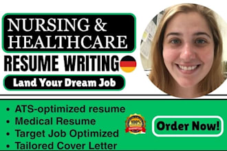 write and edit a healthcare resume for medical, nursing, and pharmacy roles