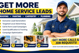 generate highly exclusive roofing leads painting carpentry leads plumbing leads