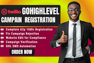 do gohighlevel a2p 10dlc, a2p, twilio, a2p 10dlc registration, 10dlc website tcr