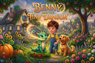 create whimsical pokemon style children book illustrations