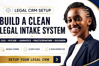 clio setup mycase lawmatics n8n practicepanther docusign legal intake CRM system
