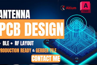 do antenna pcb design rf circuit layout and ble pcb for wireless hardware