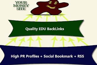 create a Super Edu Links Pyramid with 10 edu ,300 PR4 to PR7 profiles and 50 bookmarks,the edu backlink are all quality