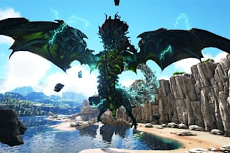 create ark survival ascended mod, custom, maps, weapons server set