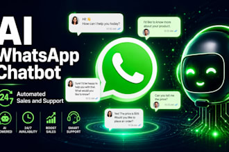 build  ai whatsapp chatbot for your businesses and services